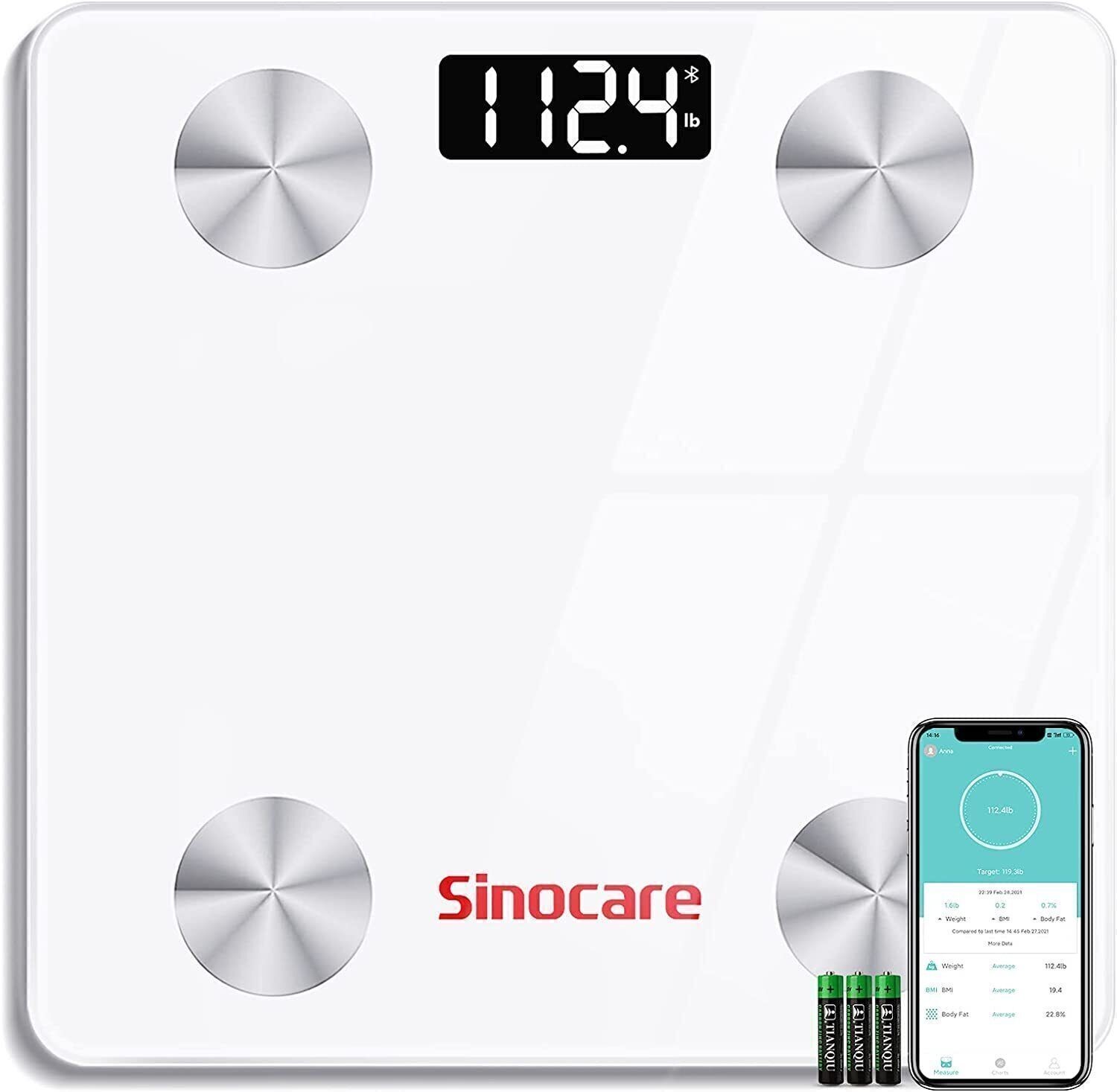 New Digital Body Weight Scale Bathroom Scale w/ Backlit LCD Display 400lb/180KG