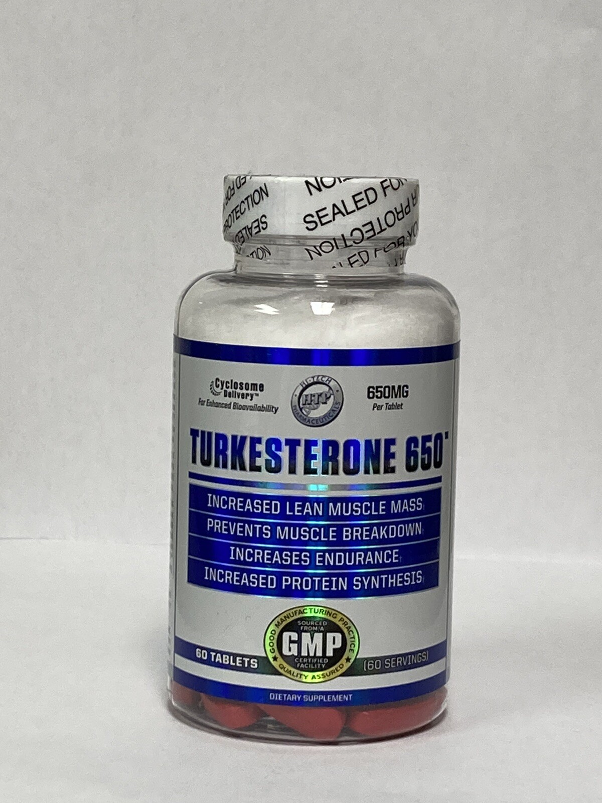 Hi-Tech TURKESTERONE 650 mg, 60 Tabs Expi: 2027 – Free Shipp & Free Samples