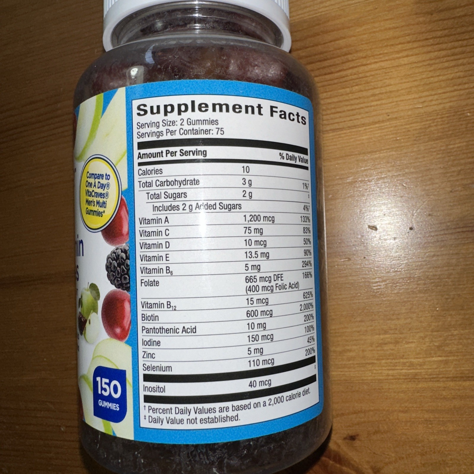 Equate Men’s Daily Adult Gummies, 150 Count – Adult Men’s Health.