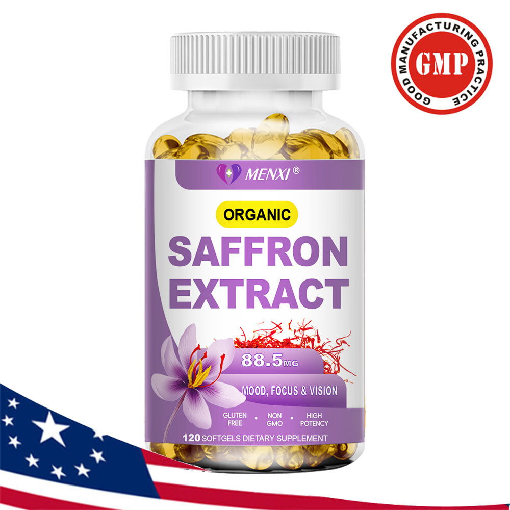 Pure Saffron Extract 88.5mg – Supports Healthy Weight Loss – 120 Capsules