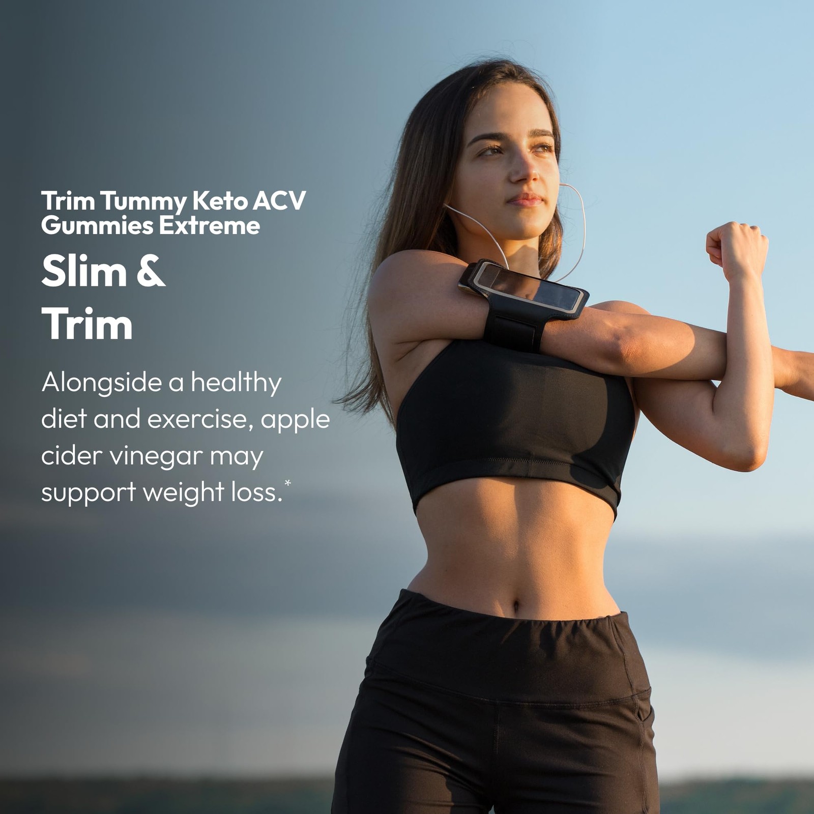Justified Laboratories Trim Tummy Keto Acv Gummies Extreme 2000 Mg – 60 Count