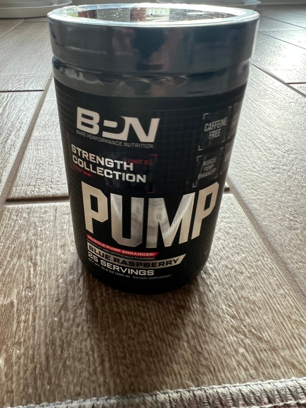BPN Bare Performance Nutrition Strength Collection PUMP Unit B Blue Rasp (New)