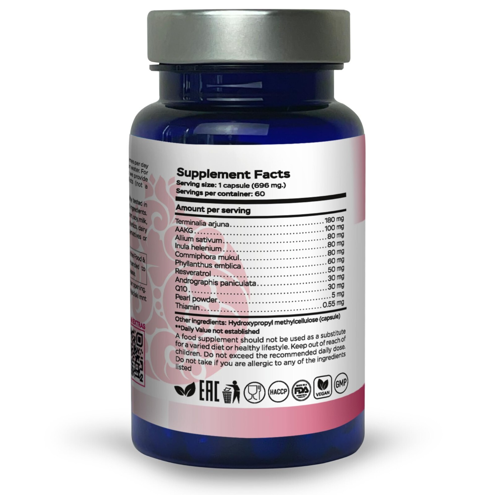 CardioTune – Natural Blood Pressure Support Supplement, 60 Plant-Based Caplets