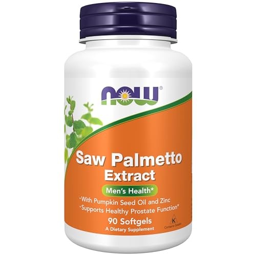 NOW FOODS Saw Palmetto Extract 80 mg 90 Softgels