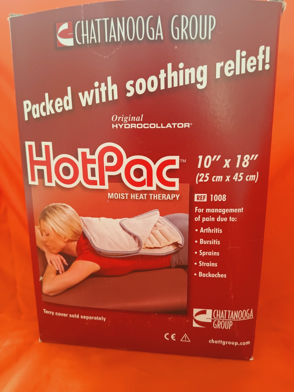 10″ x 18″ /HotPac without Terry Cover/腿,背,腰部热敷袋不带套(1 hotPac/box)
