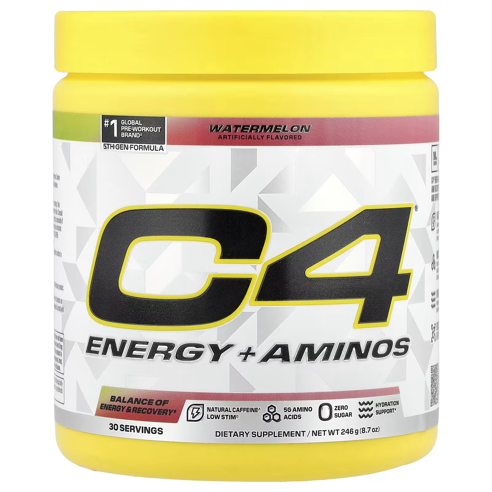 2 X C4 / Cellucor, C4® Energy + Aminos, Watermelon, 8.7 oz (246 g)-worldwide