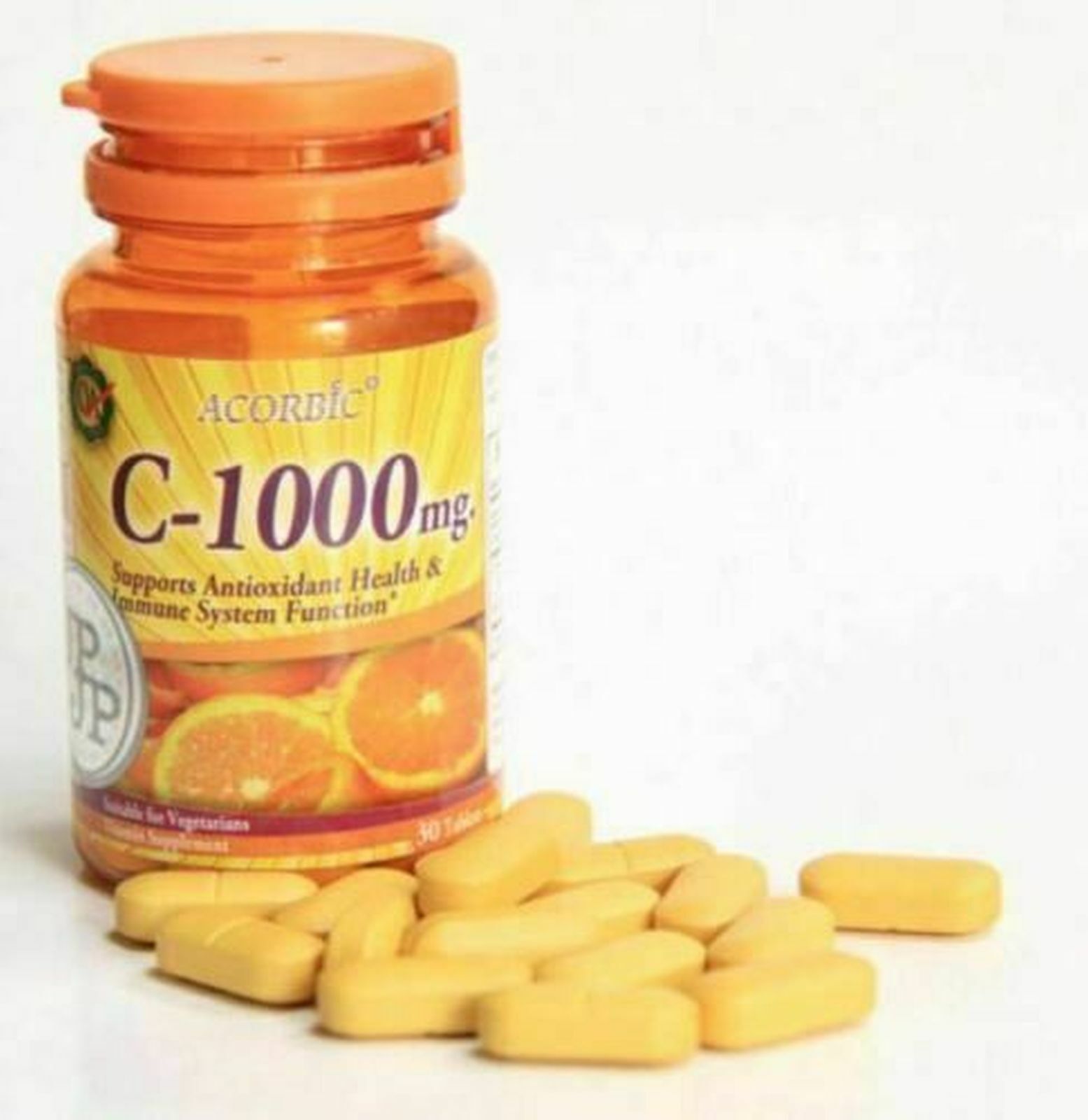 Supreme Gluta White Glutathione + Acorbic Vitamin C 1000mg Whitening Skin