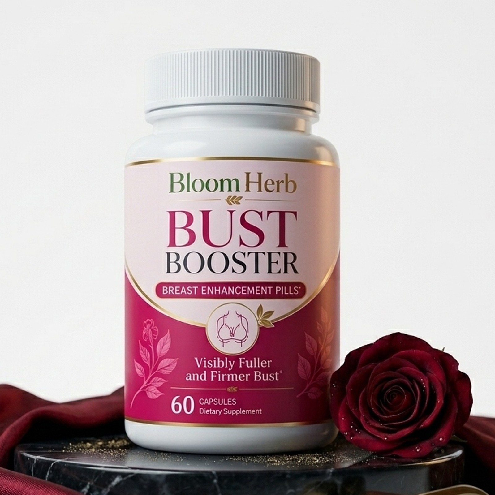 HUGE BUST BOOSTE – Curvy Fruit Aguaje + Black Maca Pills – NATURAL GLUTE ENHANCE