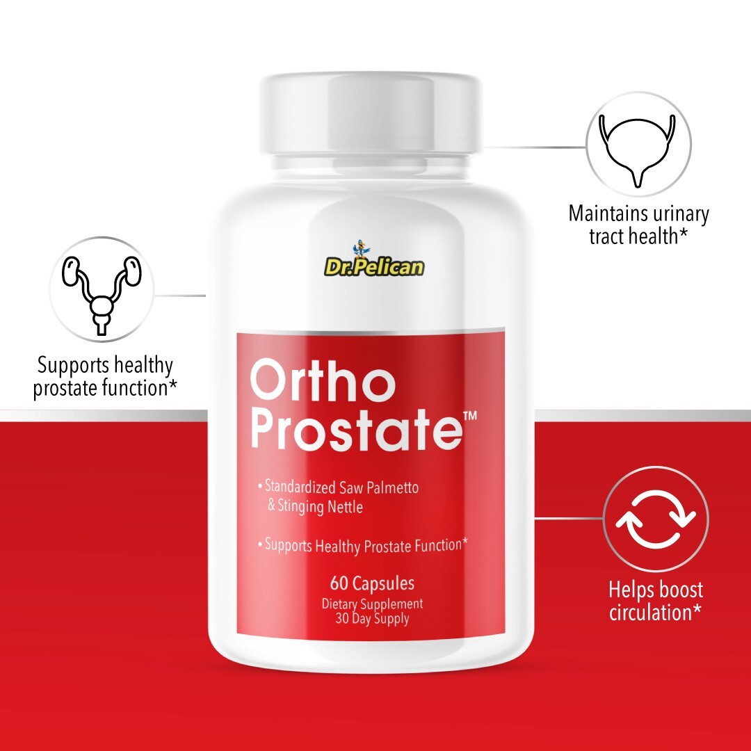 Ortho Prostate- Support Supplement for Men – Urinary & Bladder Health-2 Bottles