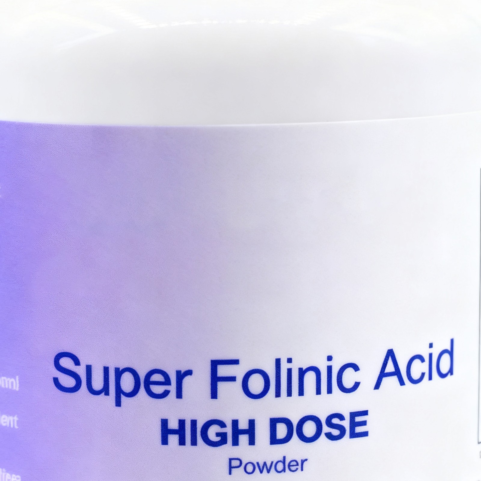 Super Folinic Acid High Gluten Powder Dose Free Dairy Free Soy Free New- 1 Pack