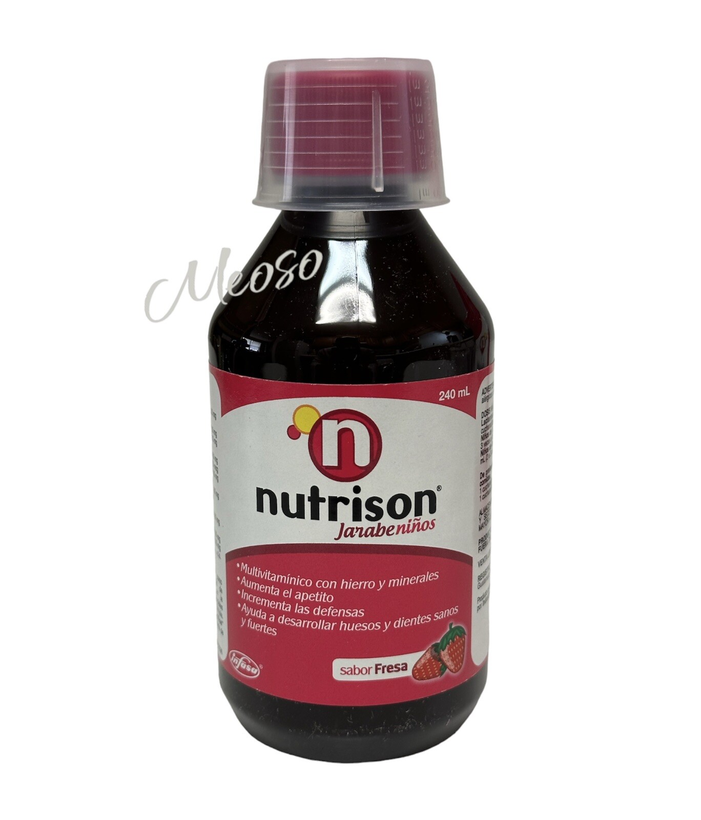 Nutrison Syrup kid increases appetite IRON, COMPLEX B, CALCIUM Vitamin & MINERAL