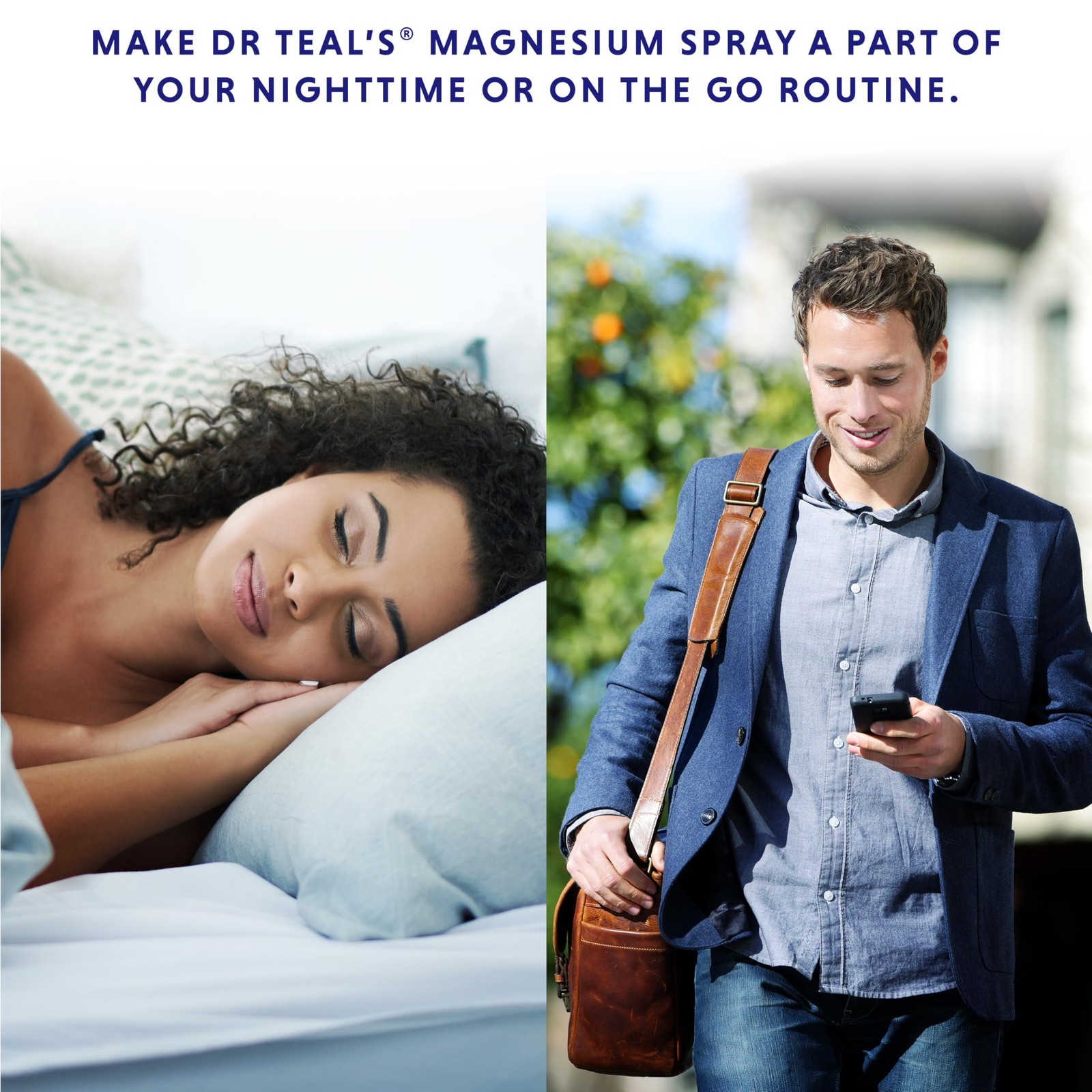 Dr Teal’s Magnesium Eucalyptus Spray with Natural Dead 8 Fl Oz (Pack of 1)