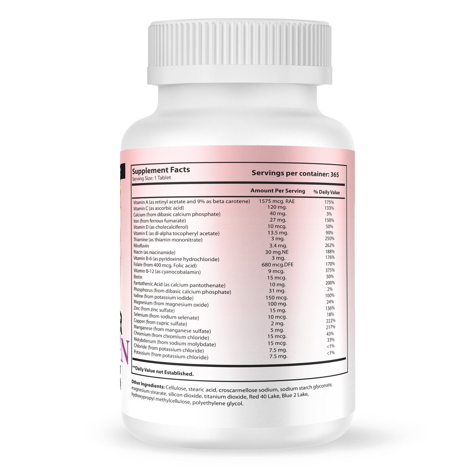 Multivitaminas Forever Woman 365 tabletas 1 year supply vitaminas para la mujer