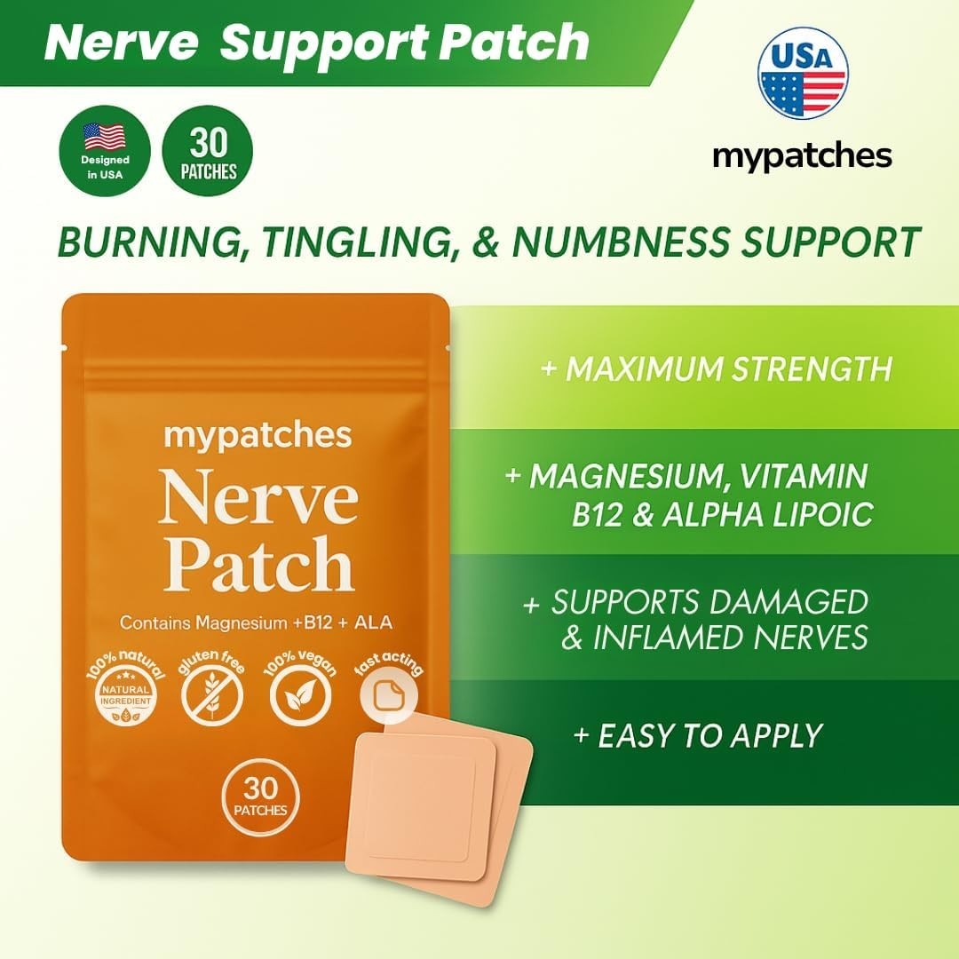 mypatches Nerve Patch (30 ct) – (New & Ships Free)
