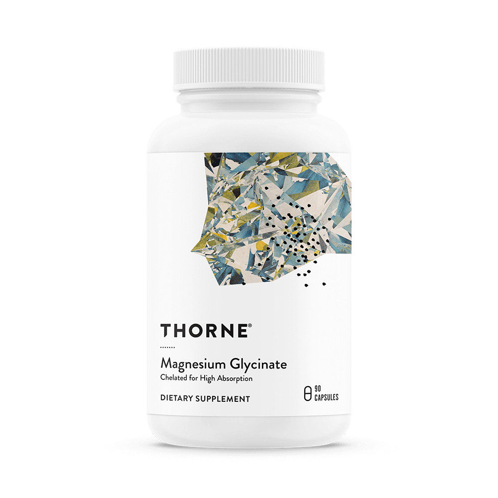 Thorne Magnesium Glycinate Chelated for high absorption 90 caps / 20 mg