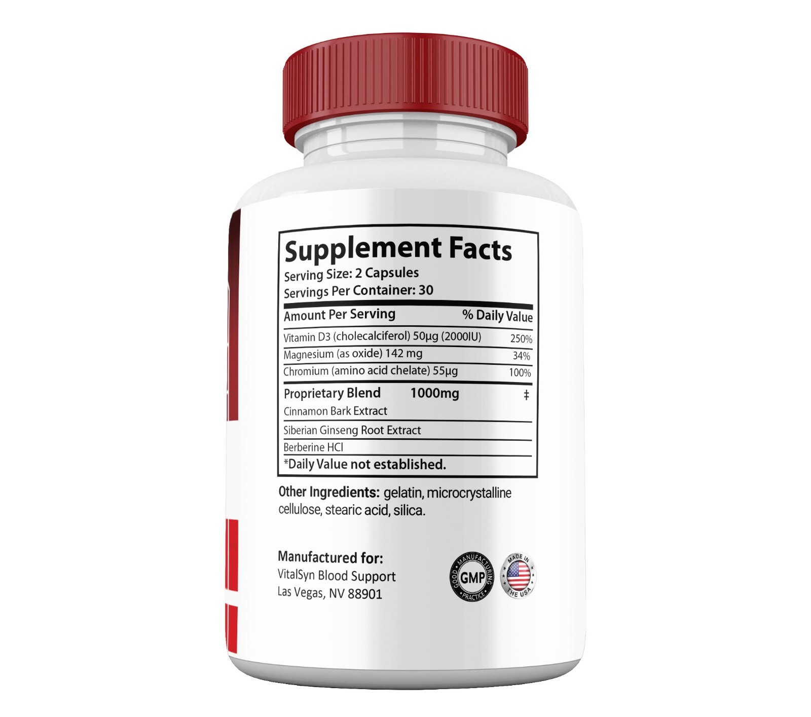 Vitalsyn Capsules, Max Strength All Natural Glycogen, Vital Syn Pills (10 Pack)