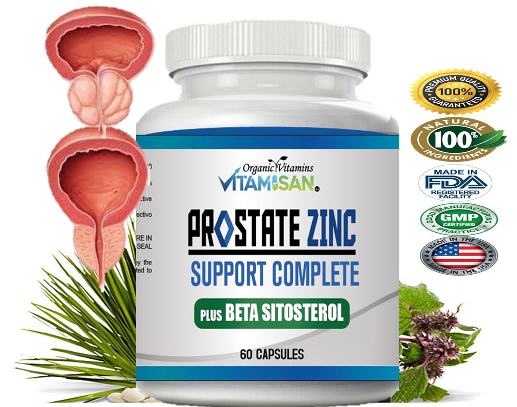 3 Prostate Supplement Urinary Support Capsules prostate zinc Saw Palmetto