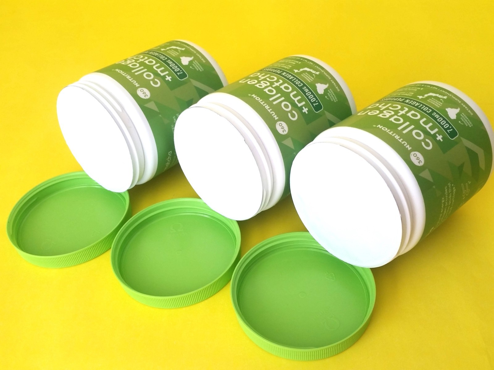 X3 SEALED) 360 NUTRITION collagen + matcha 7000 mg ORIGINAL (8 OZ) 2/27
