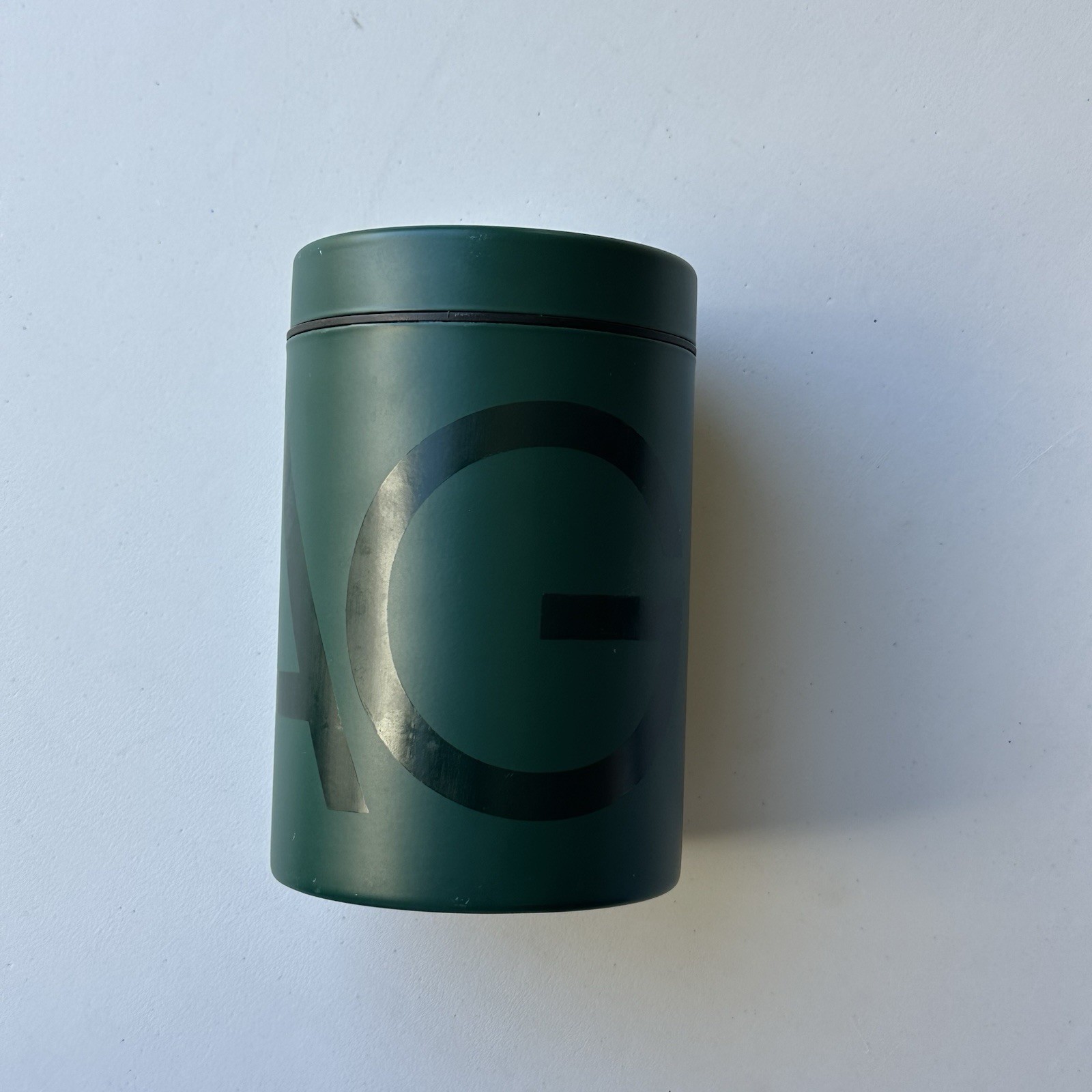 AG1 Athletic Greens Stainless Steel Canister Green