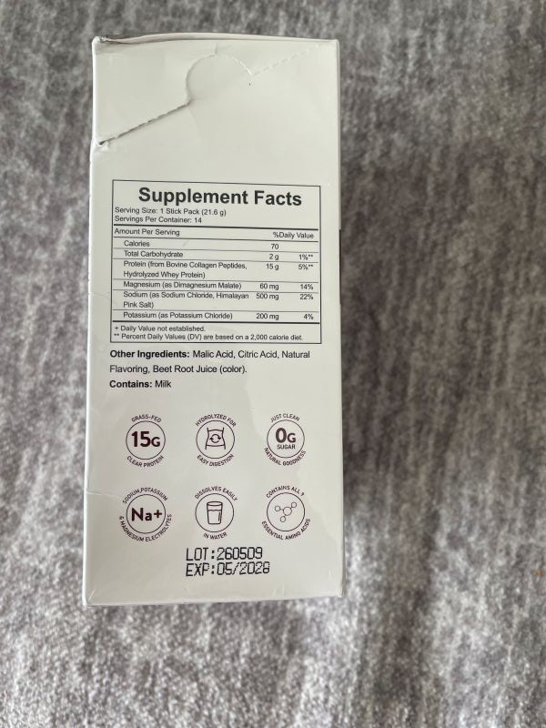 Clear Protein+Raspberry Yuzu Flavor – Free ship!