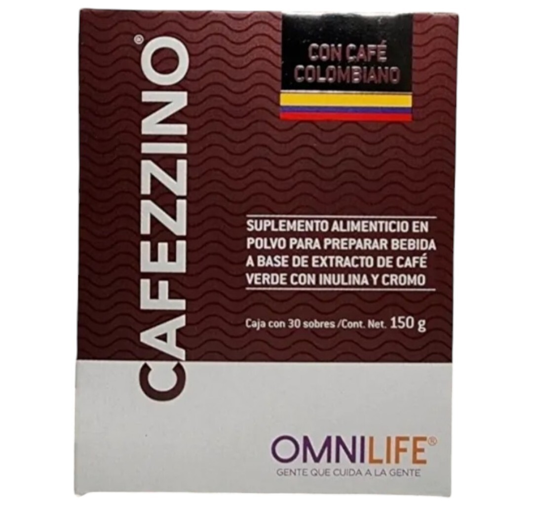 CAFEZZINO Coffee Cafe 2 Pack | Colombiano Omnilife | 1 Box |**FREESHIPPING**