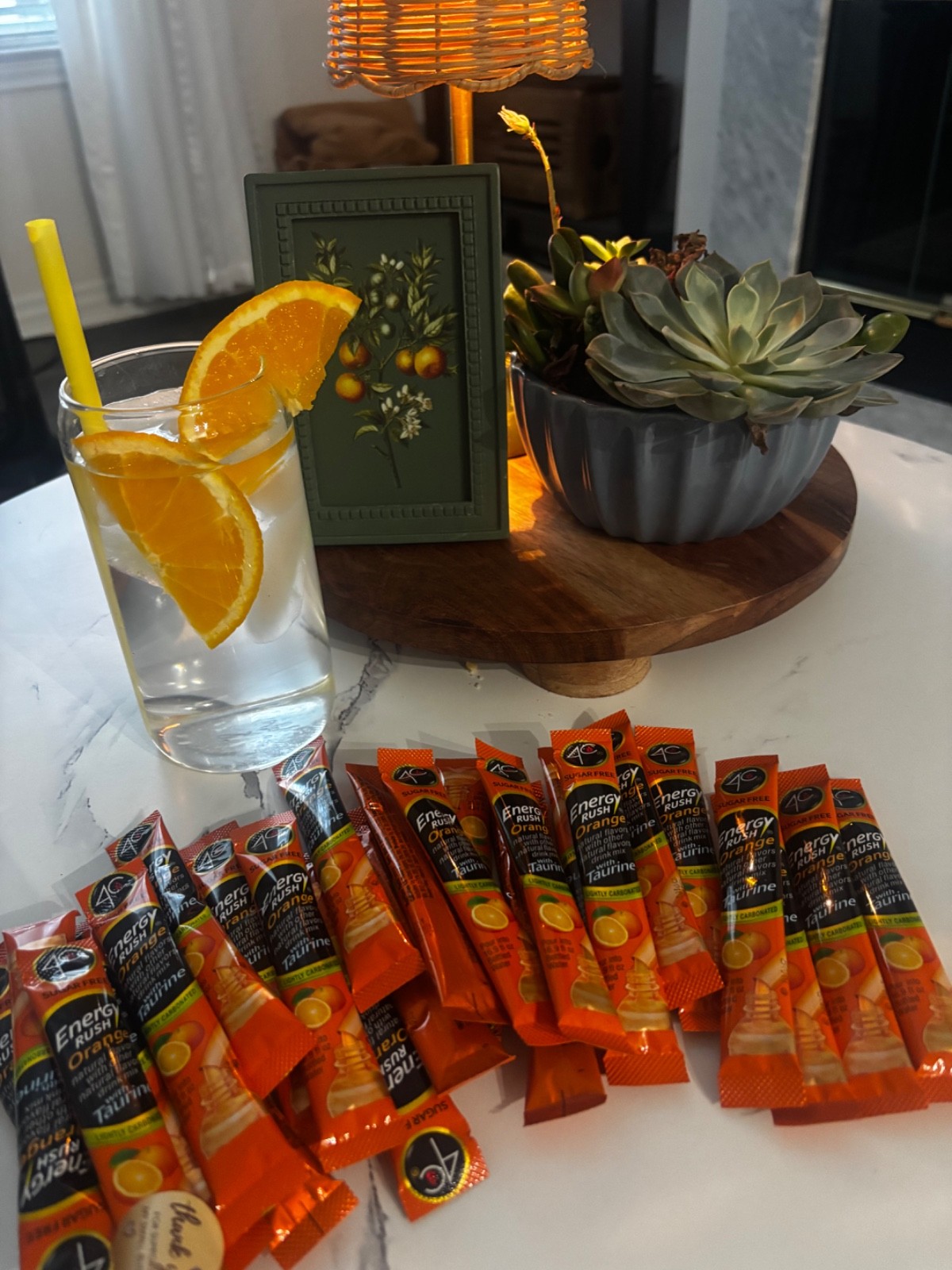 4C Energy Rush Drink Mix – Orange Flavor (36 Packets)