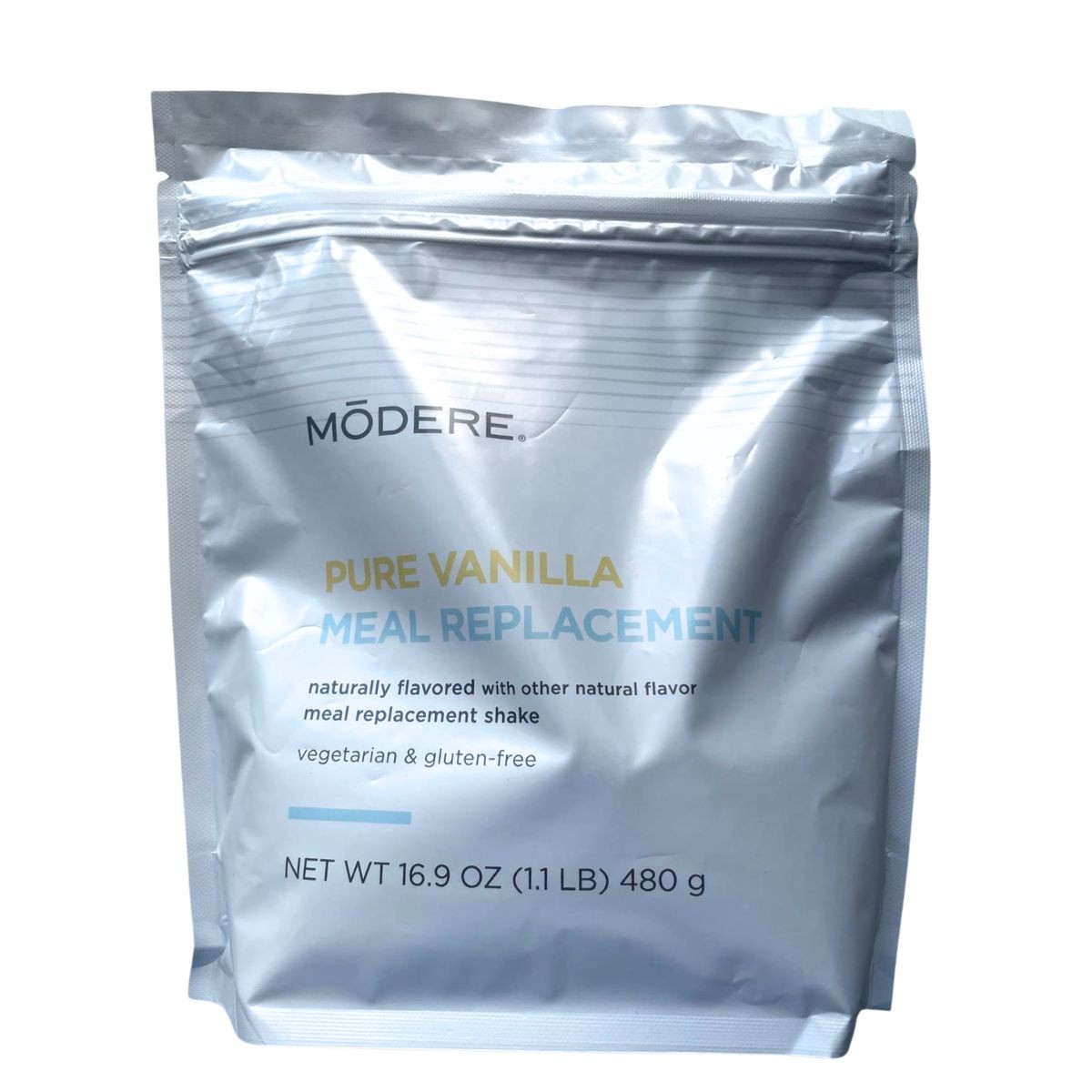 Modere · Meal Replacement Shake · Vanilla Flavor · Natural · 1.1 lbs