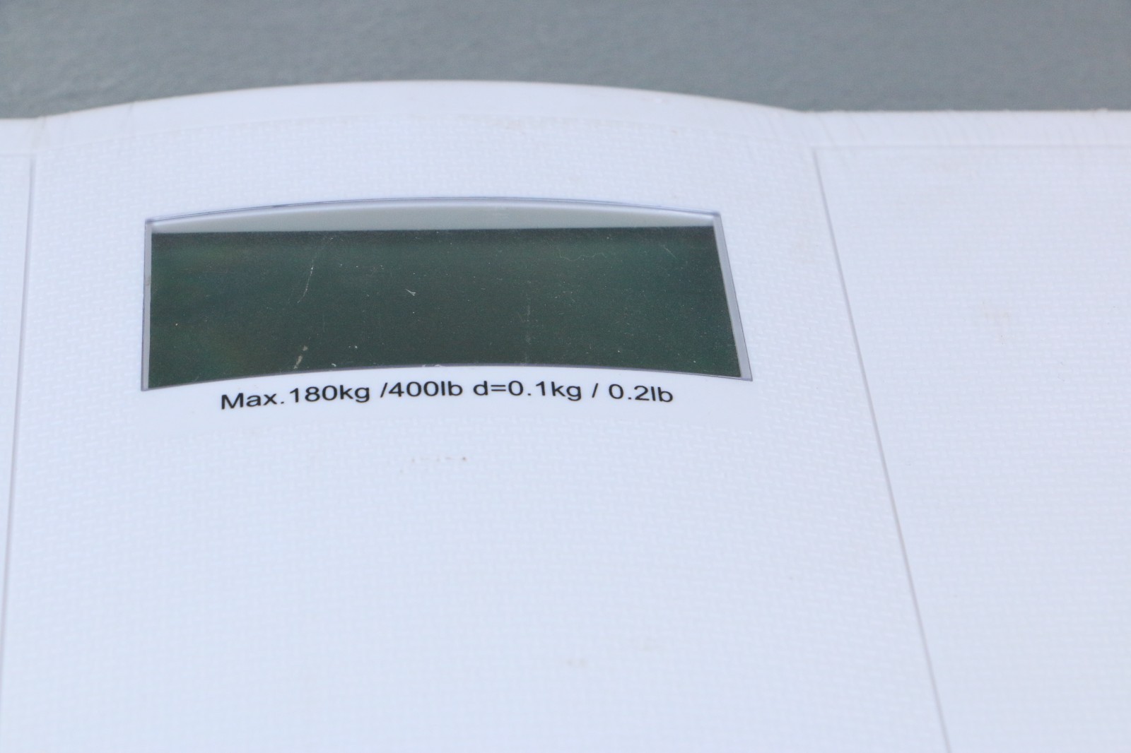 Health o meter Digital Bathroom Scale 400 lb Capacity Large Display White NEW
