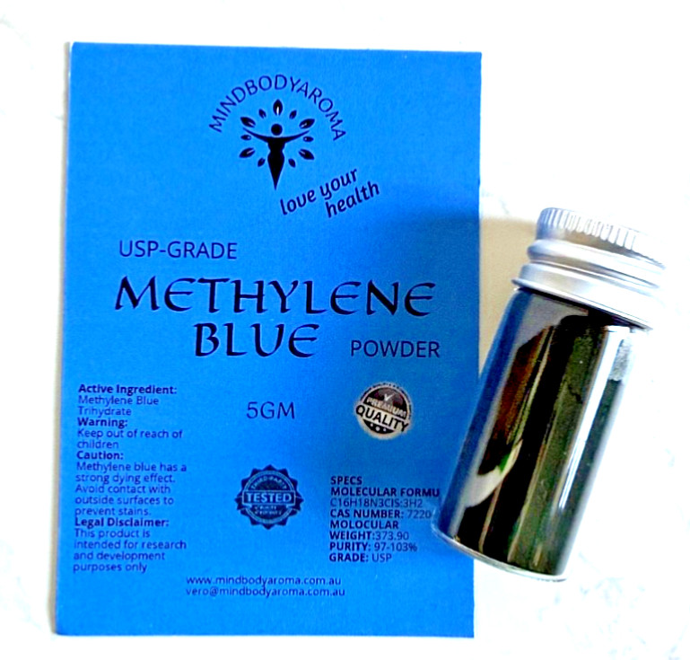 Pharmaceutical-Grade Blue Powder | 5 Gram | USP- Grade