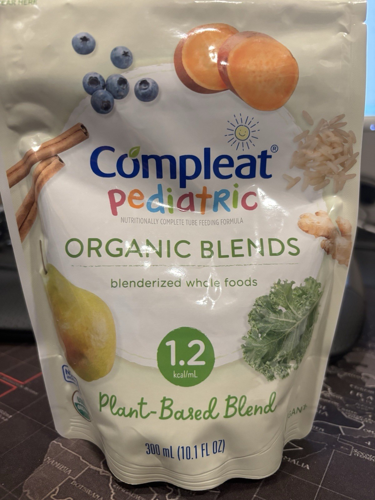 FREE SHIP Compleat Pediatric Organic Blends Vegan 10.1 oz 24 Ct 12/26