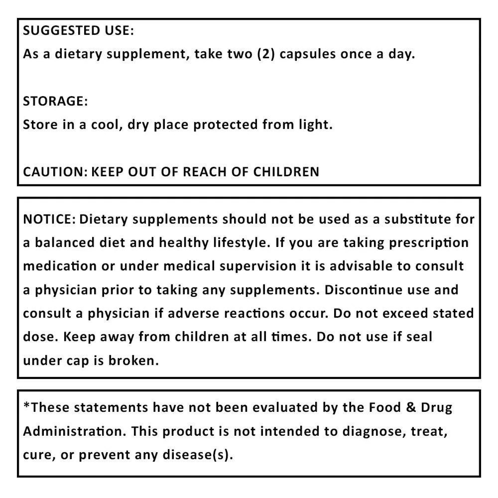 (1 pack) BioSteady Blood Health Support Dietary Supplement – ( 60 Capsules )