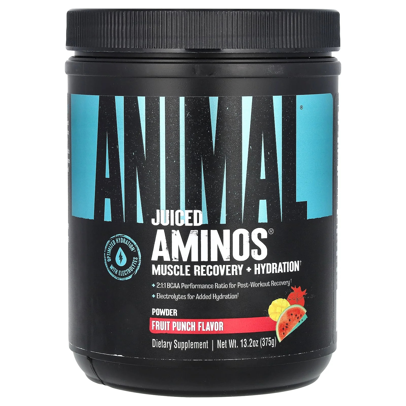 2 X Animal, Juiced Aminos� Powder, Fruit Punch, 13.2 oz (375 g)