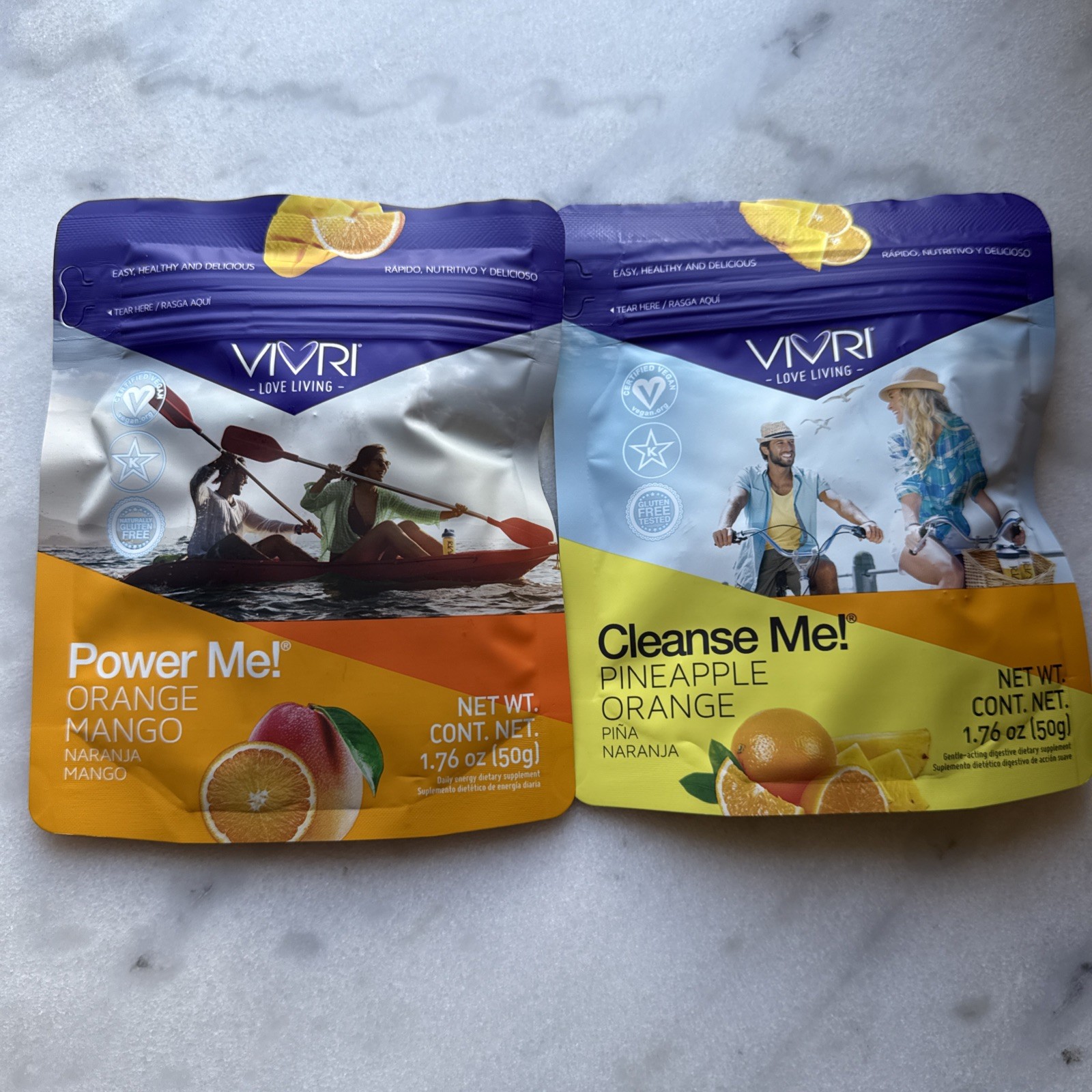 Vivri BUNDLE Shake Me Power Me and Cleanse Me Included. BB DATES OF 2025. NEW