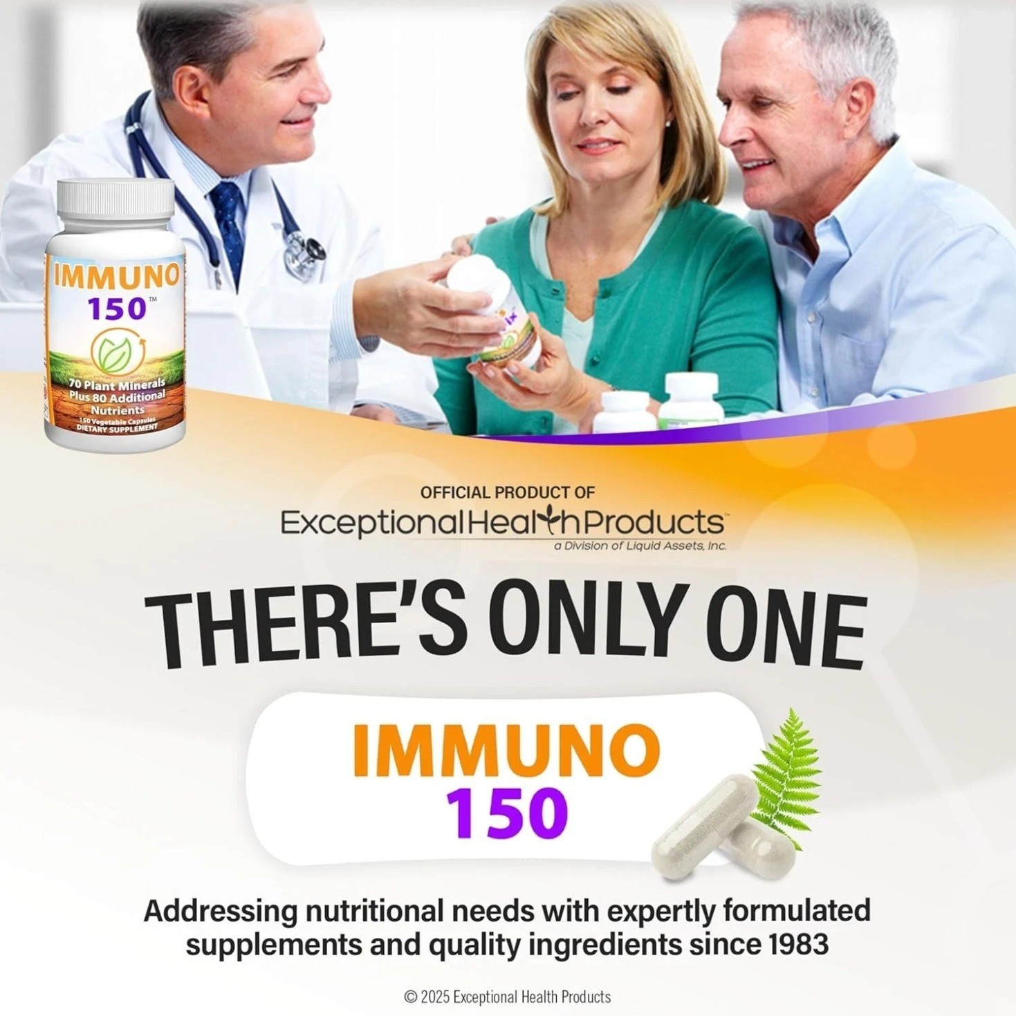 Immuno 150, Immune Support Supplement Packed with 70 Plant Minerals 13 Eessenti