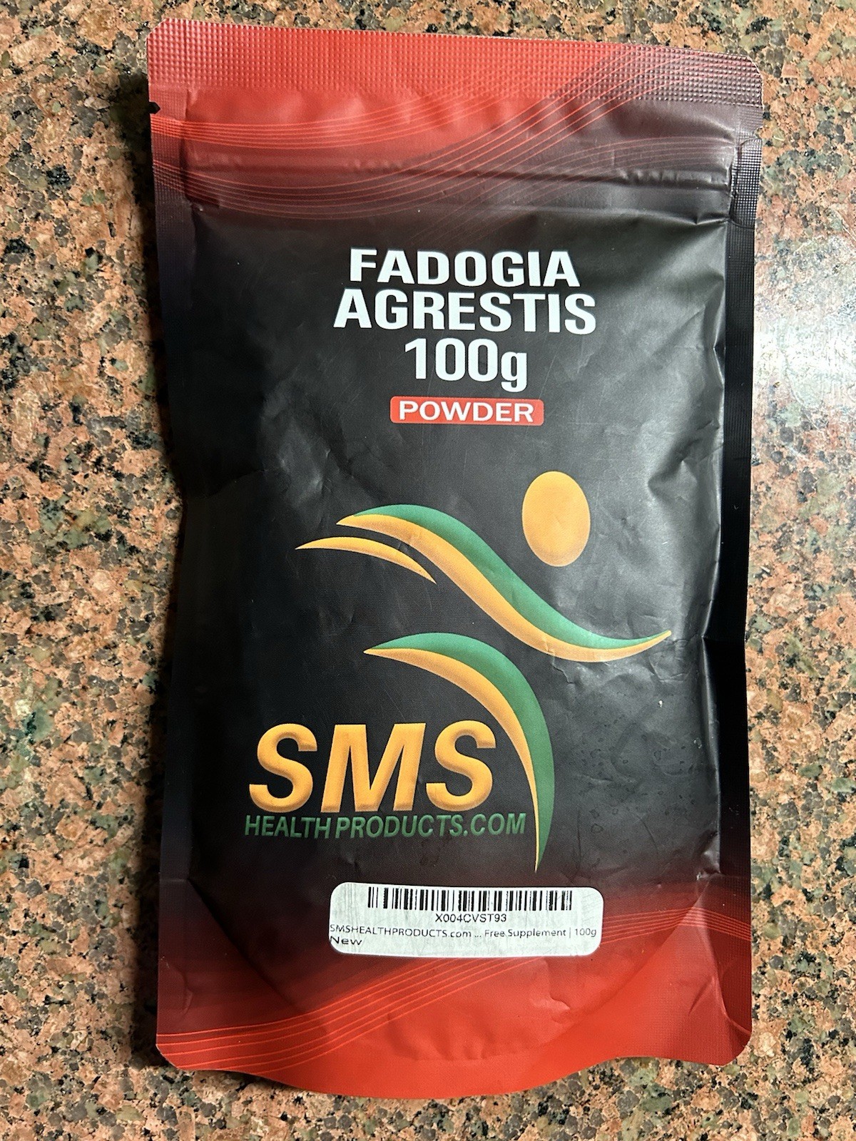 Fadogia Agrestis 100 g Powder. SMS Health Products. Exp.06/2026. Brand New
