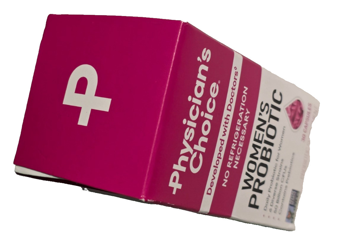 Physician’s Choice Women’s Probiotic 30 Veggie Caps Exp: April 2027