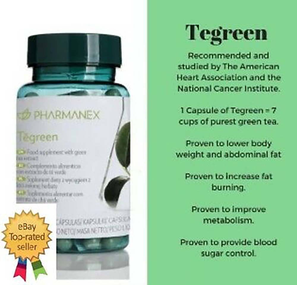04/26 Nu Skin Nuskin Pharmanex Tegreen 97 120 capsule NEW STOCK 04/2026