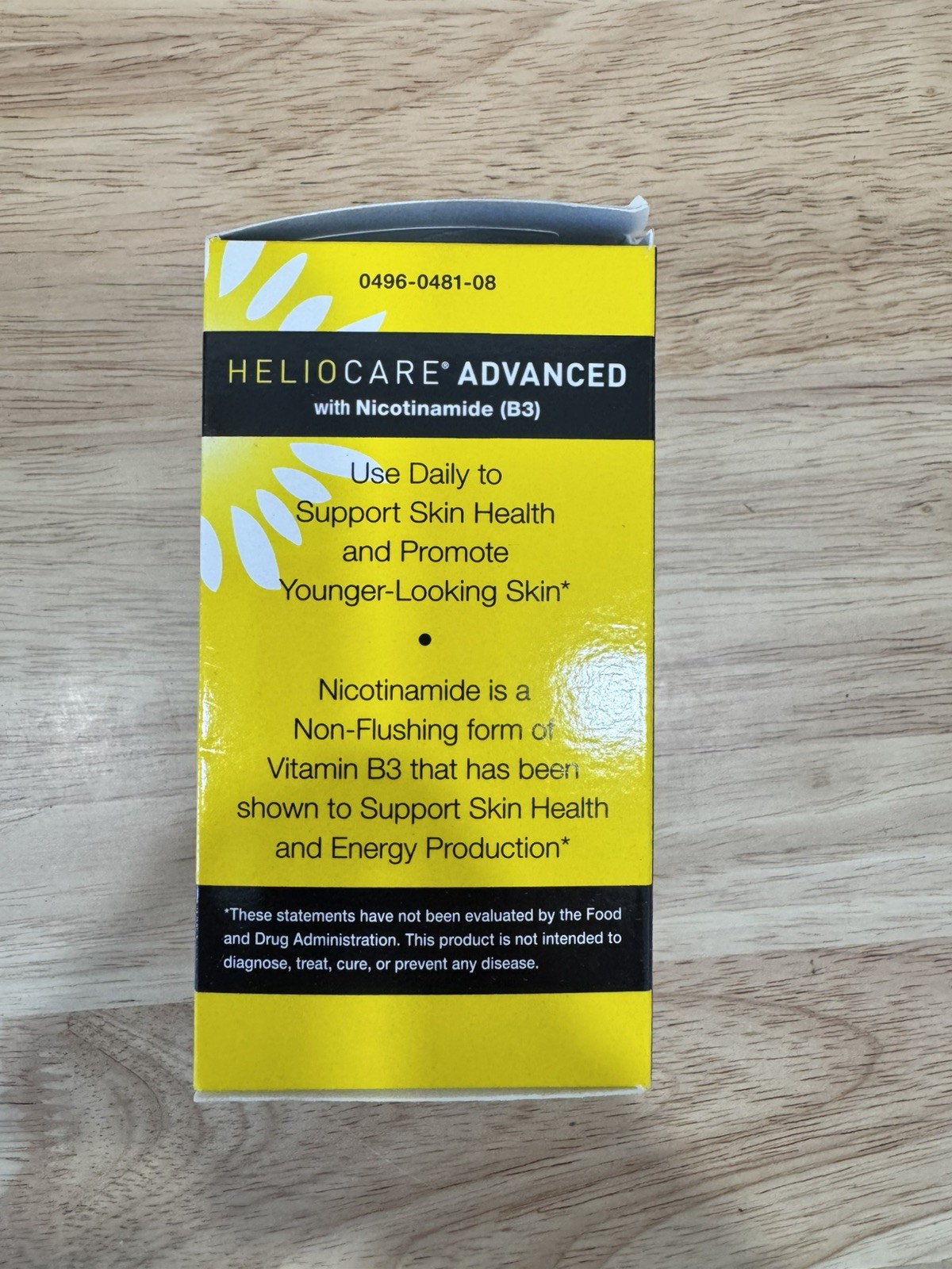 Heliocare Advanced Nicotinamide B3 Supplement 120 Vegan Capsules EXPIRES 07/2026
