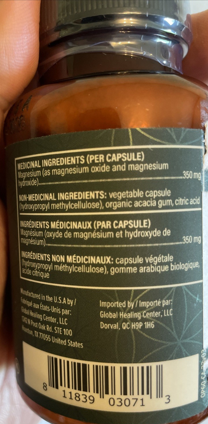 Oxy-Powder Oxygen Based Magnesium Cleanse Constipation Bloat 60ct 2028