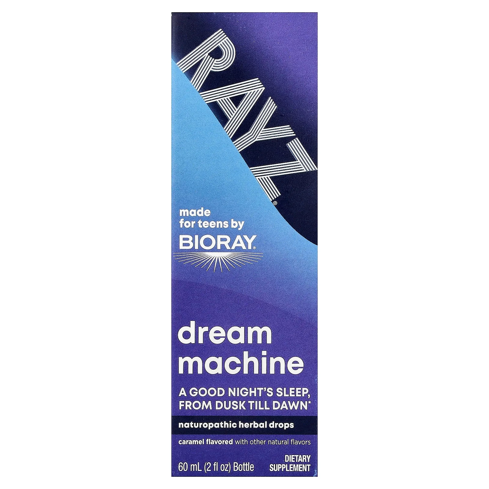 2 X Bioray, Rayz�, Dream Machine, For Teens, Caramel, 2 fl oz (60 ml)