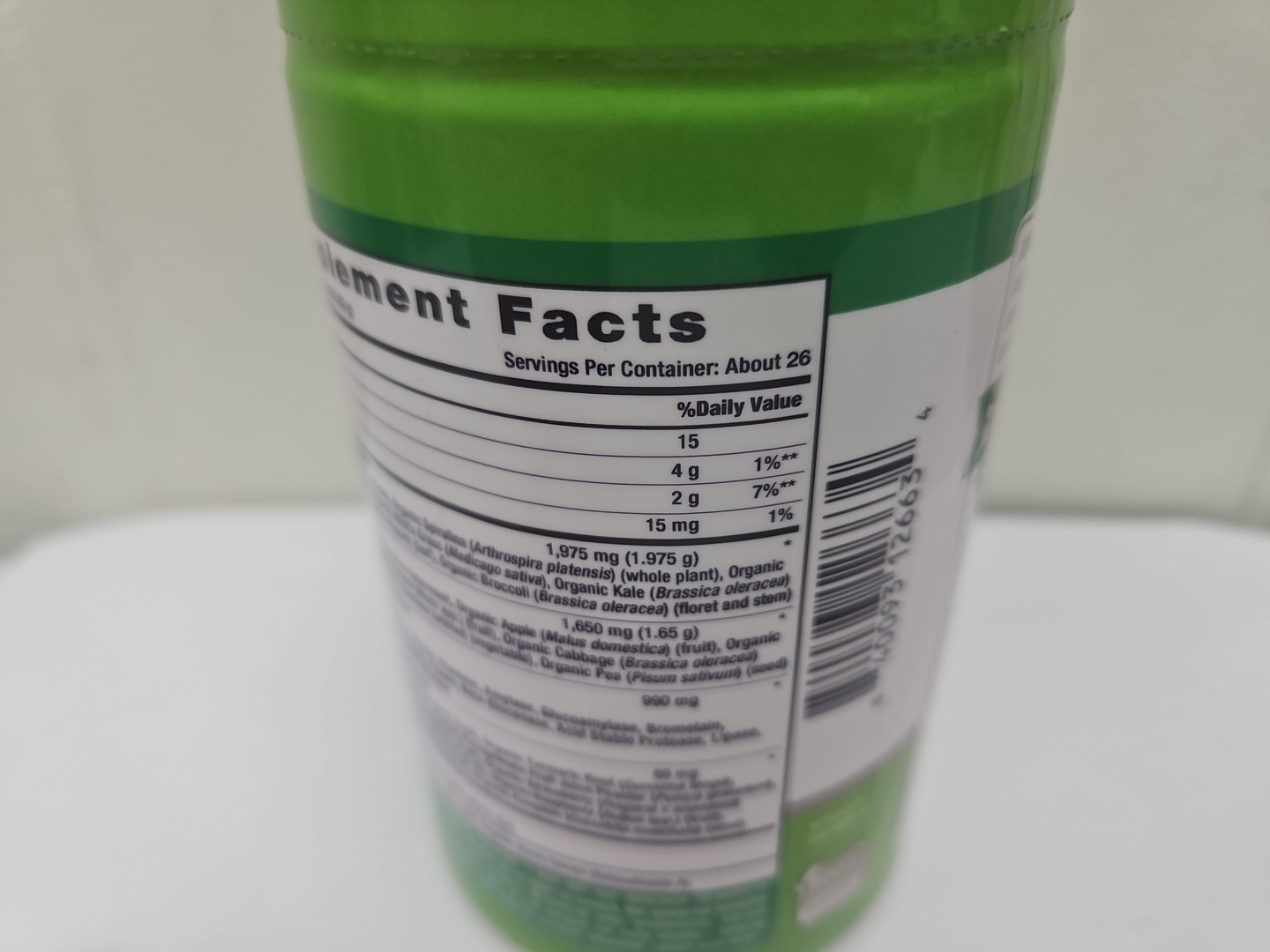 Organic Greens Powder | 20 Plus Superfoods | 5.18 Oz | by Nature’s Truth