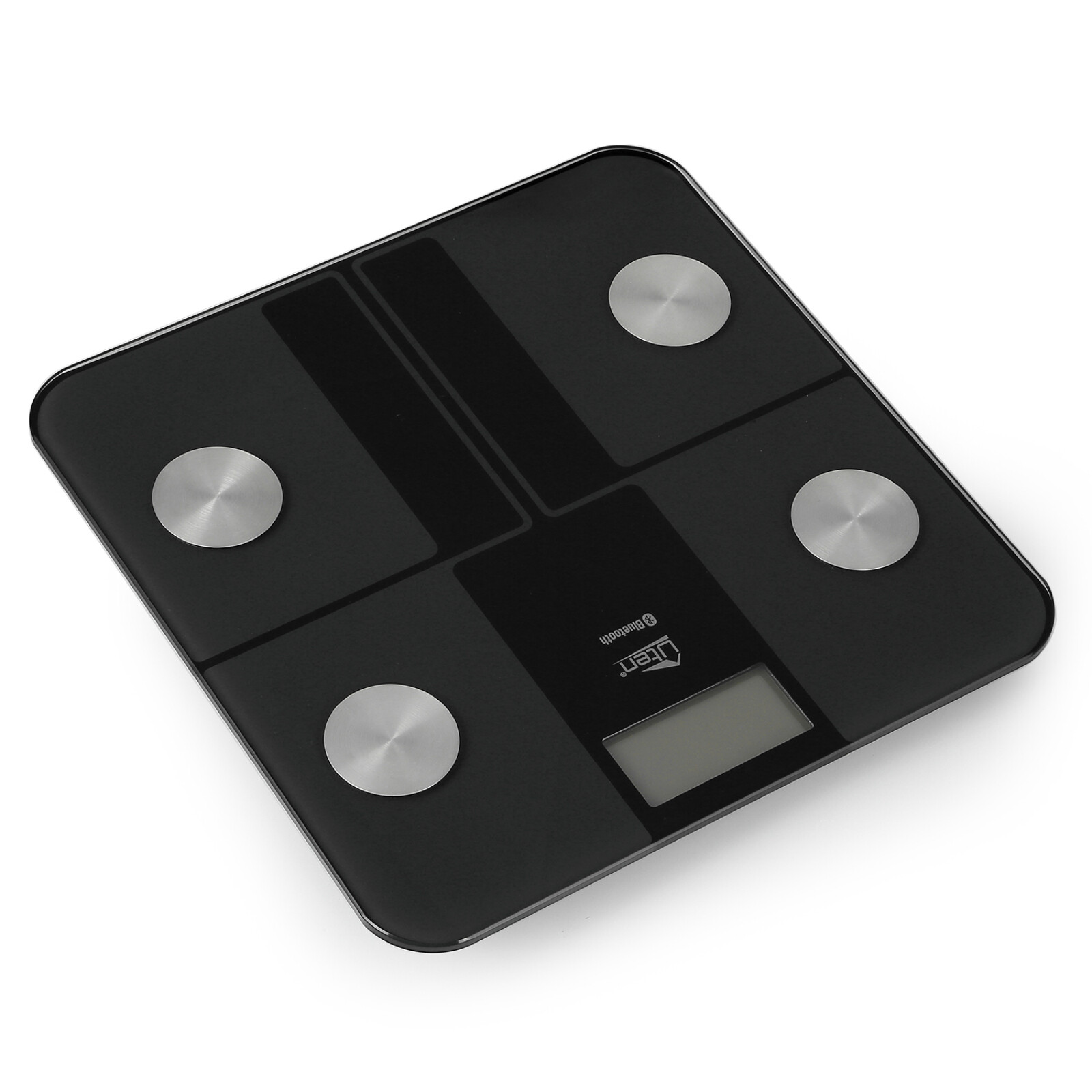 Uten Bluetooth Smart Body Fat Scale 400lb USB Rechargeable Digital BMI App