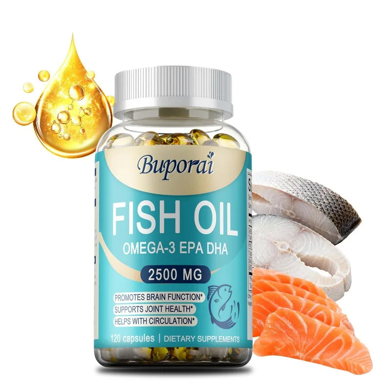Fish Oil 120pcs – Brain Development, Improve Cognitive Function and Immunity