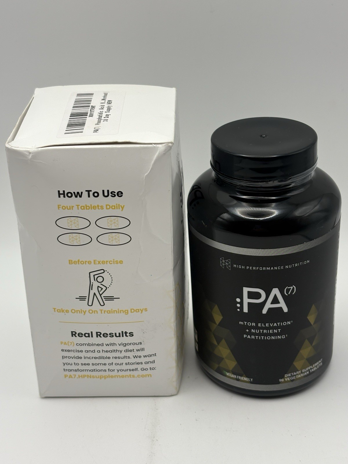 High Performance Nutrition Pa(7) Vegetarian Tablets 96 Count 06/2026 New Sealed