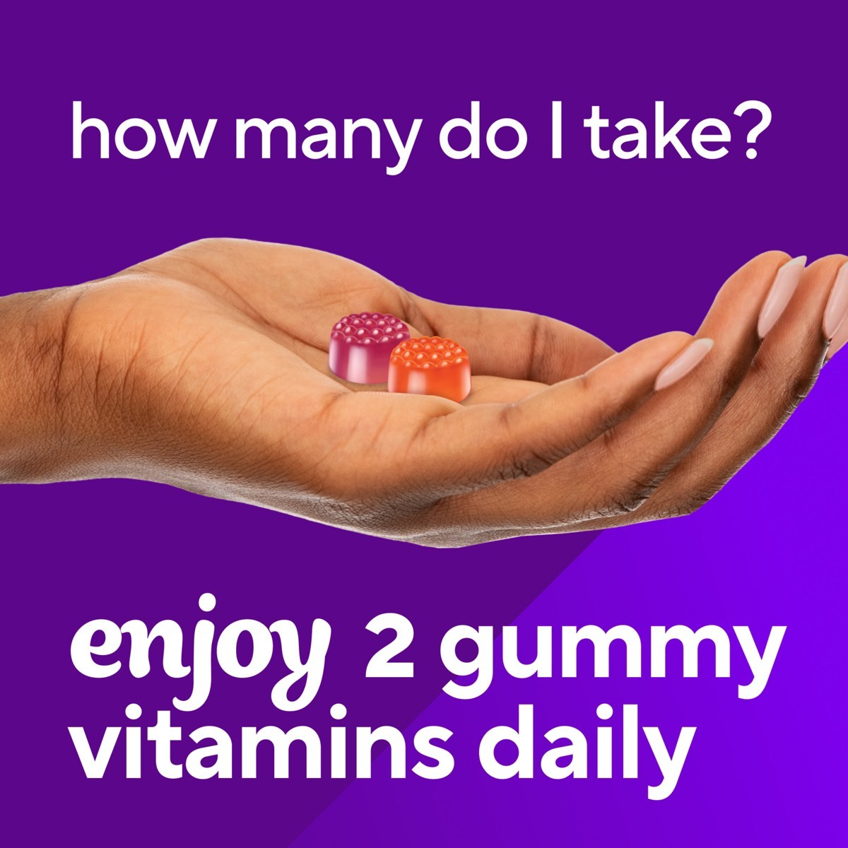 Vitafusion Vitamin D3 Gummy Vitamins – Peach, Blackberry and Strawberry – 150ct