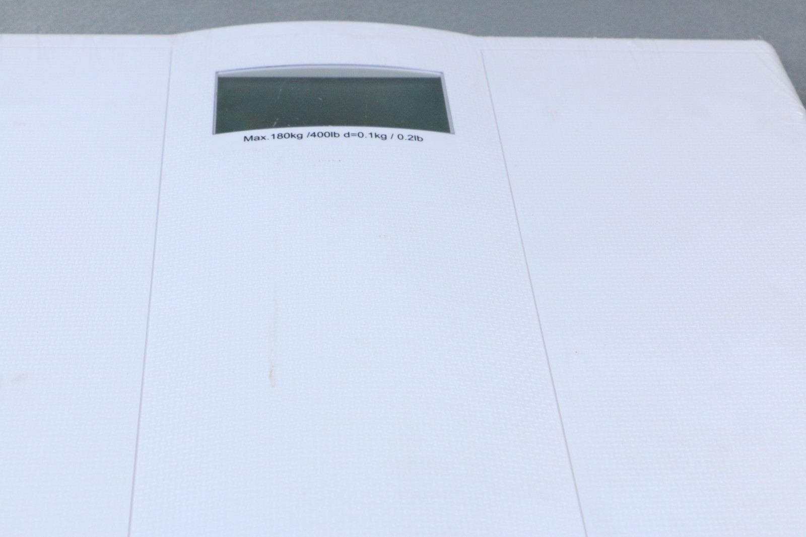 Health o meter Digital Bathroom Scale 400 lb Capacity Large Display White NEW
