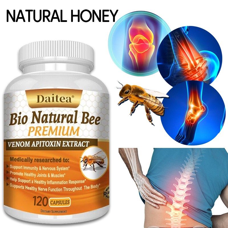 Bee Venom Extract Anti Inflamatory High Blood Pressure Support Muscle Health