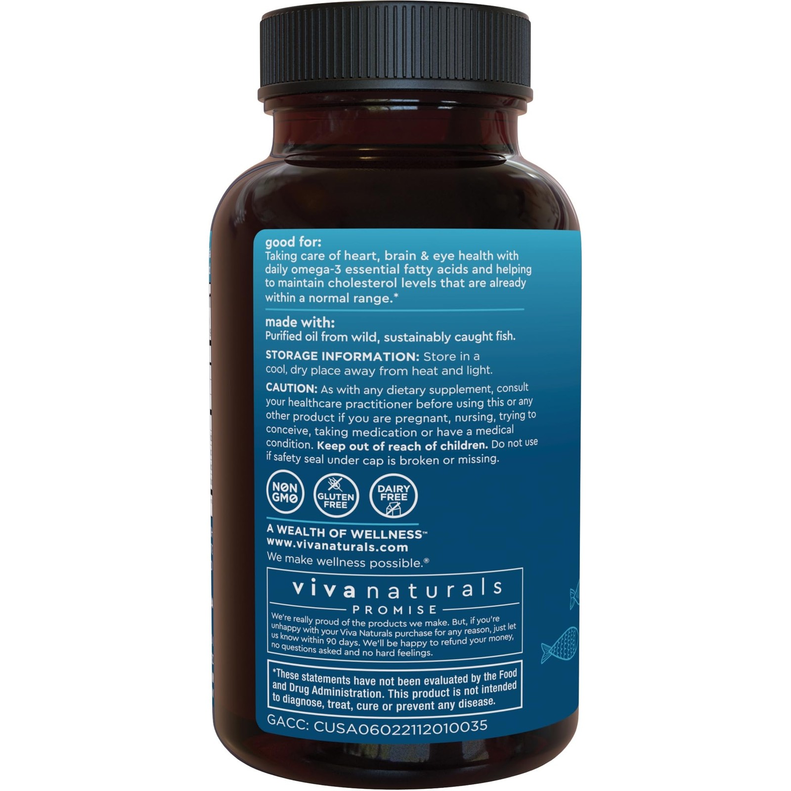 Triple Strength Fish Oil Omega 3 Supplements for Women and Men – 2500 mg High…