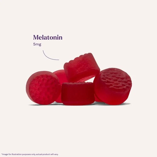 Natrol® Melatonin Gummies, Sleep Support for Adults, Strawberry Flavor, 5 mg, 60