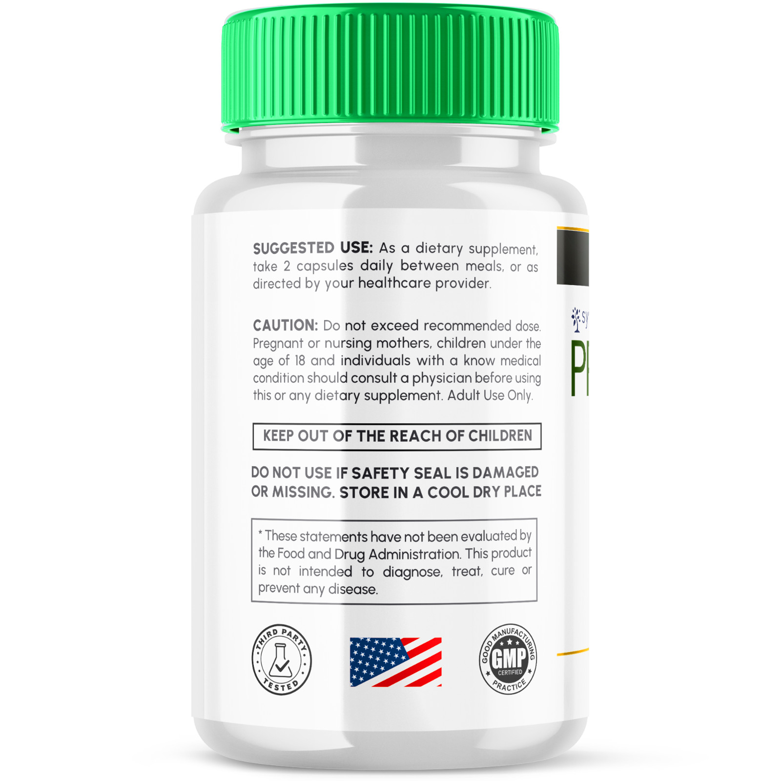 Prostafense Advanced Prostate Support Natural Bladder Health Formula 120 Capsule
